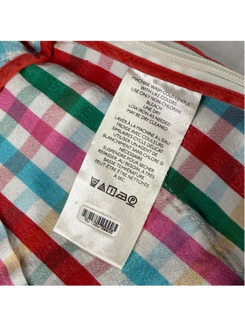 Maeve Anthropologie Gingham Micro Mini Shorts Size 8 - Picture 6 of 7